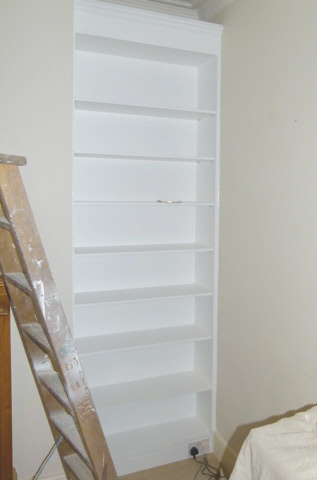Upminster Fitted bookcase